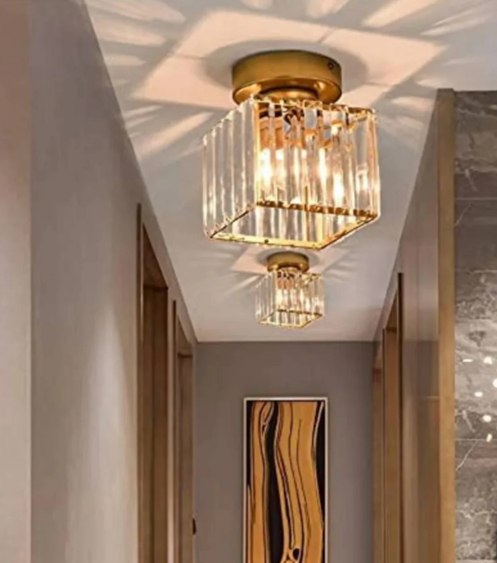 Crystal glass flush mount ceiling light by BROKLEN – view 22