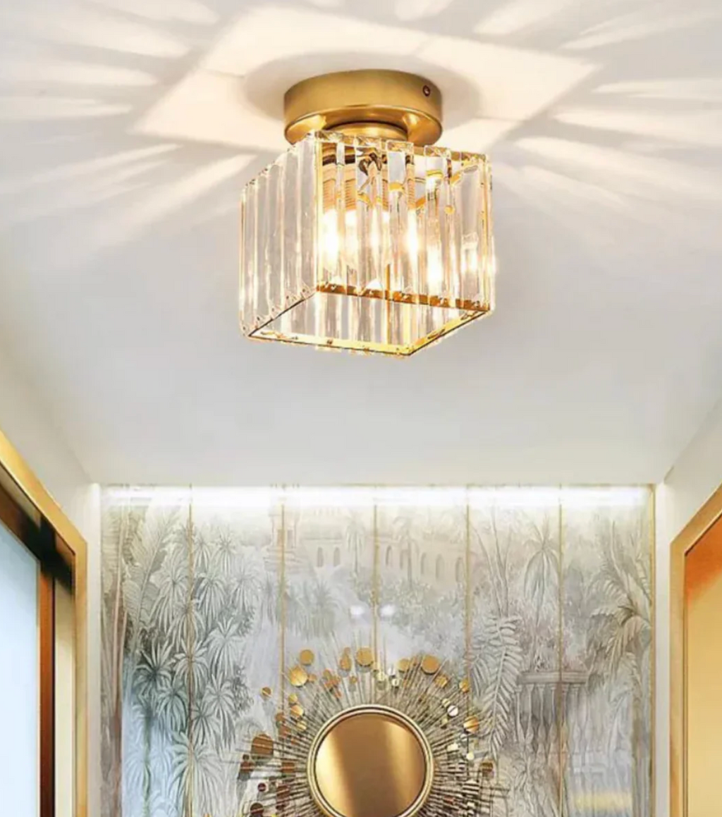 Crystal glass flush mount ceiling light by BROKLEN – view 23
