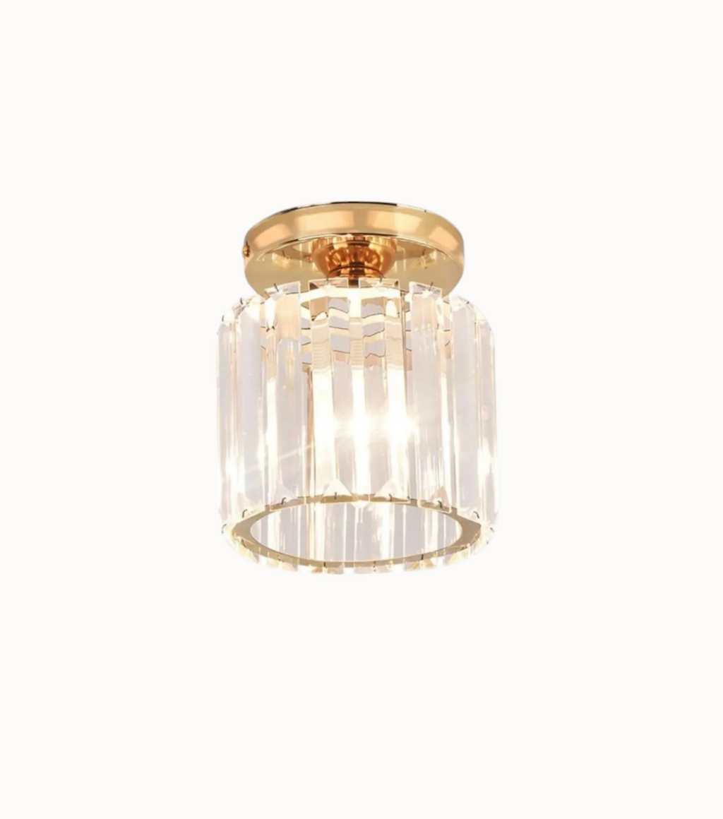 Crystal glass flush mount ceiling light by BROKLEN – view 10