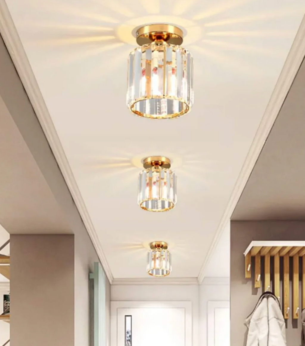 Crystal glass flush mount ceiling light by BROKLEN – view 28