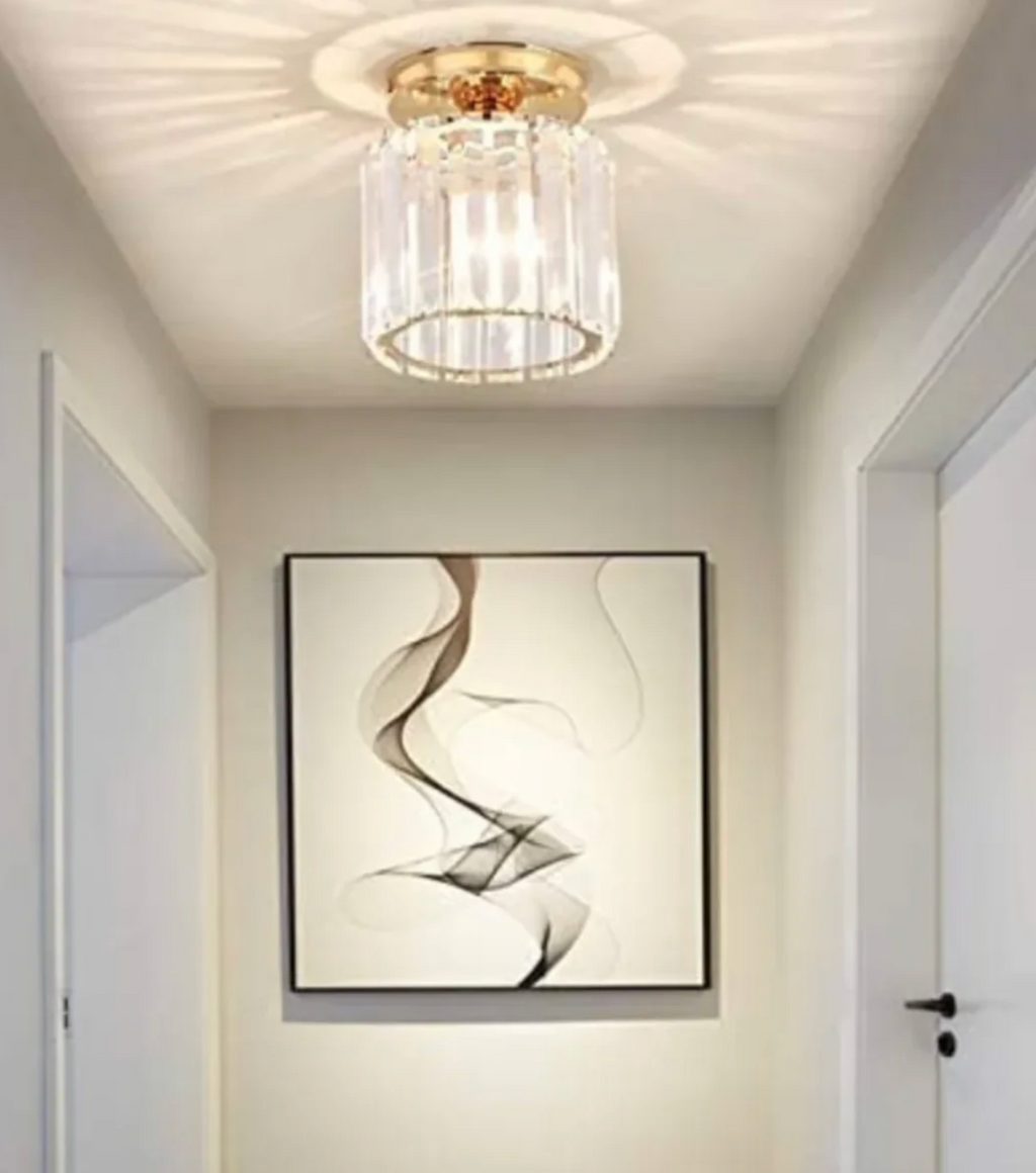 Crystal glass flush mount ceiling light by BROKLEN – view 29