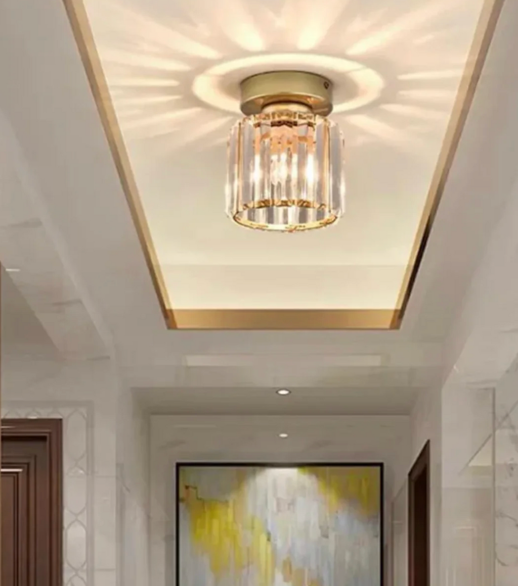 Crystal glass flush mount ceiling light by BROKLEN – view 30