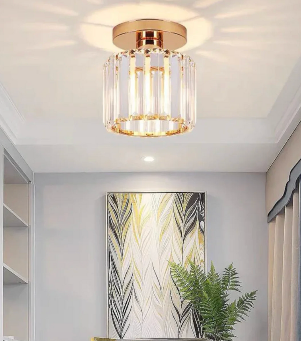 Crystal glass flush mount ceiling light by BROKLEN – view 31