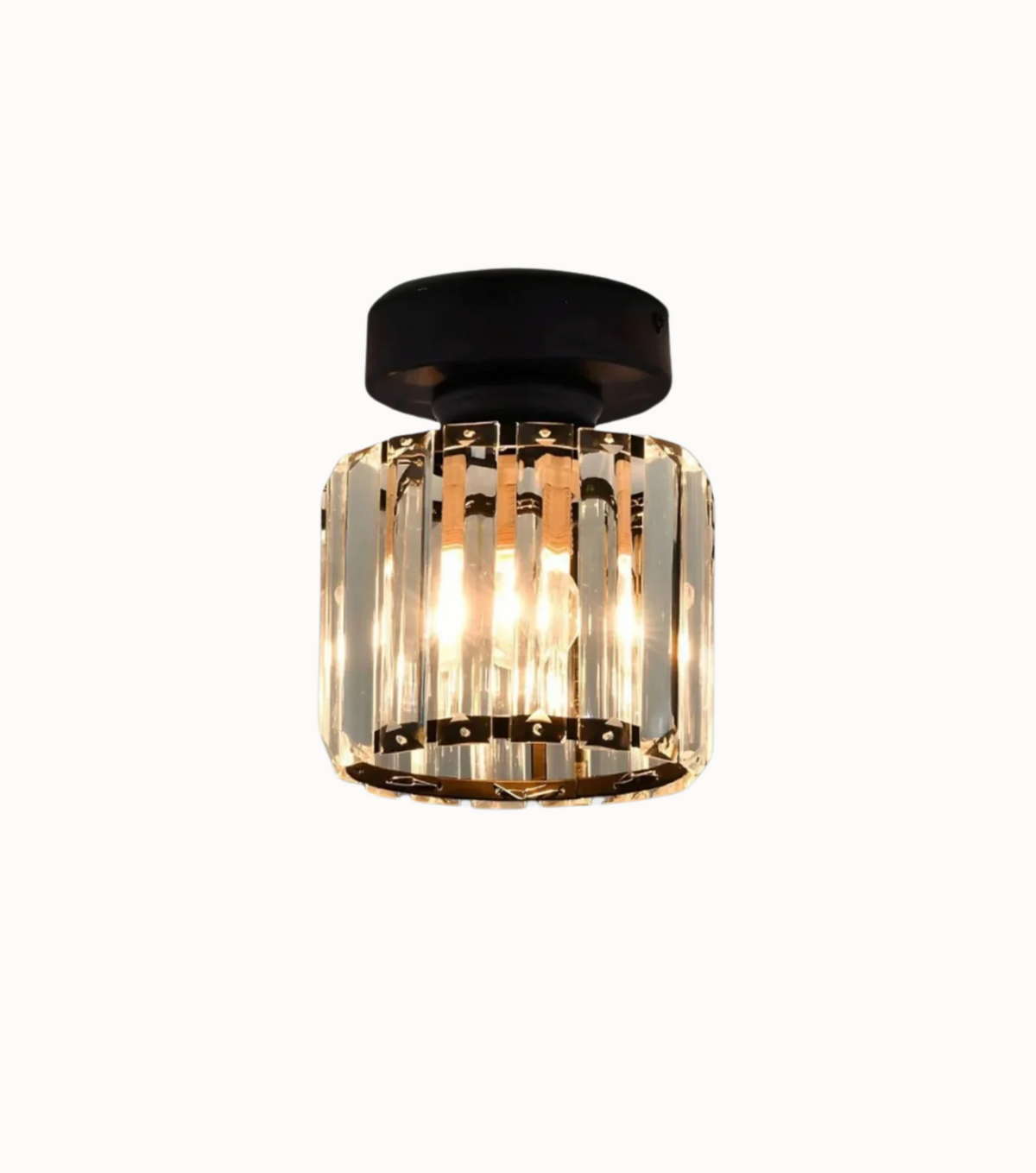 Crystal glass flush mount ceiling light by BROKLEN – view 9