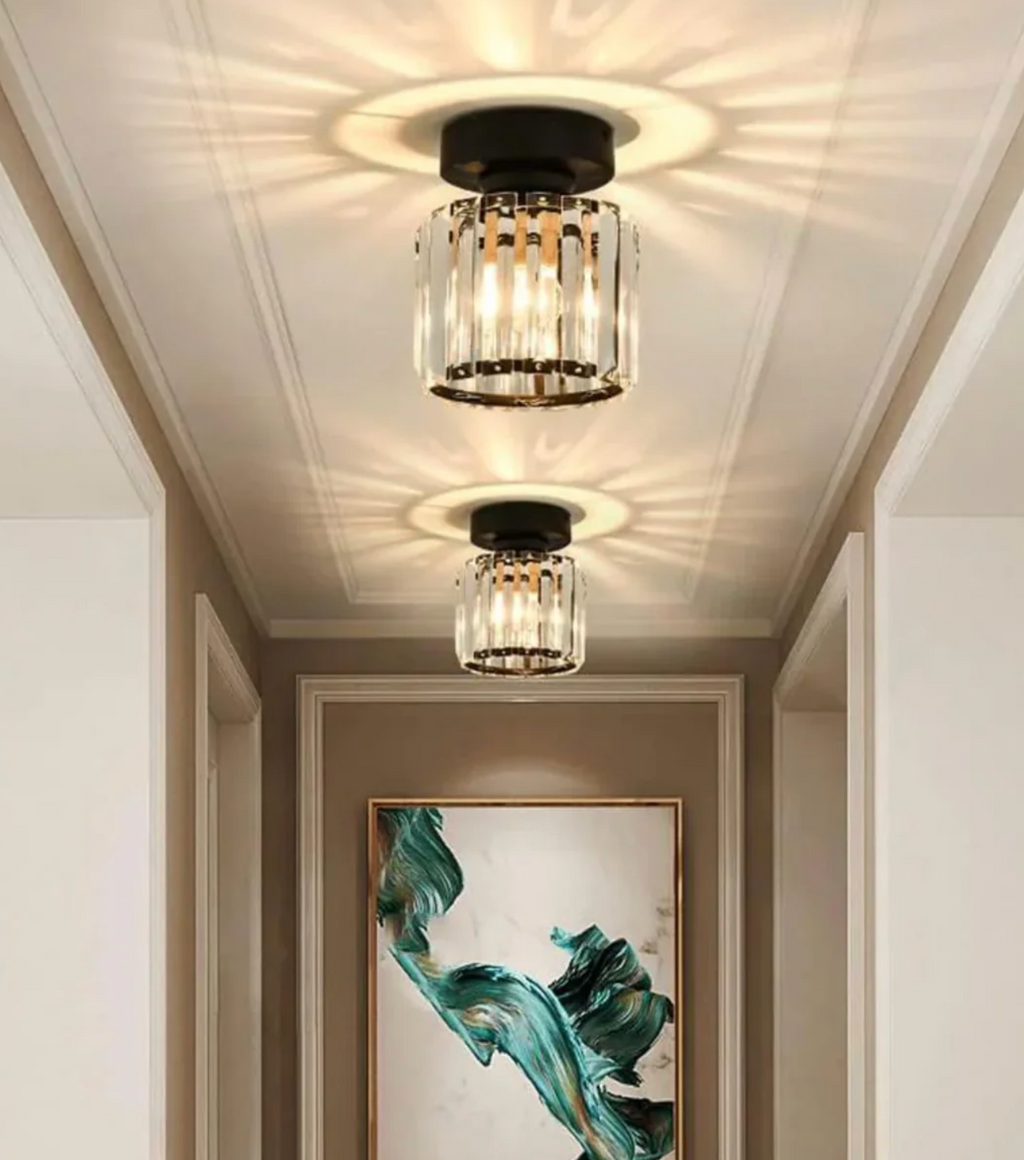 Crystal glass flush mount ceiling light by BROKLEN – view 35