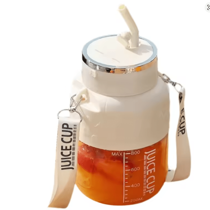 Portable USB rechargeable smoothie blender with 800ml jug by BROKLEN – view 8