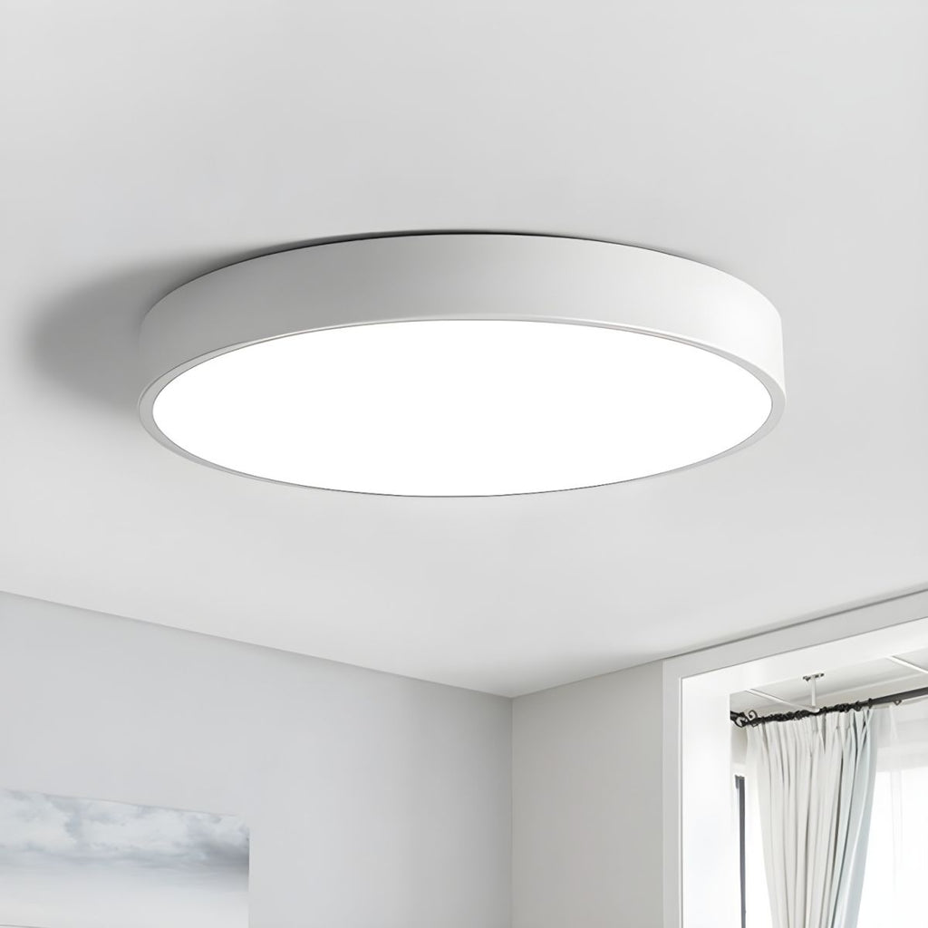 Slim Nordic LED flush mount ceiling light by BROKLEN – view 2