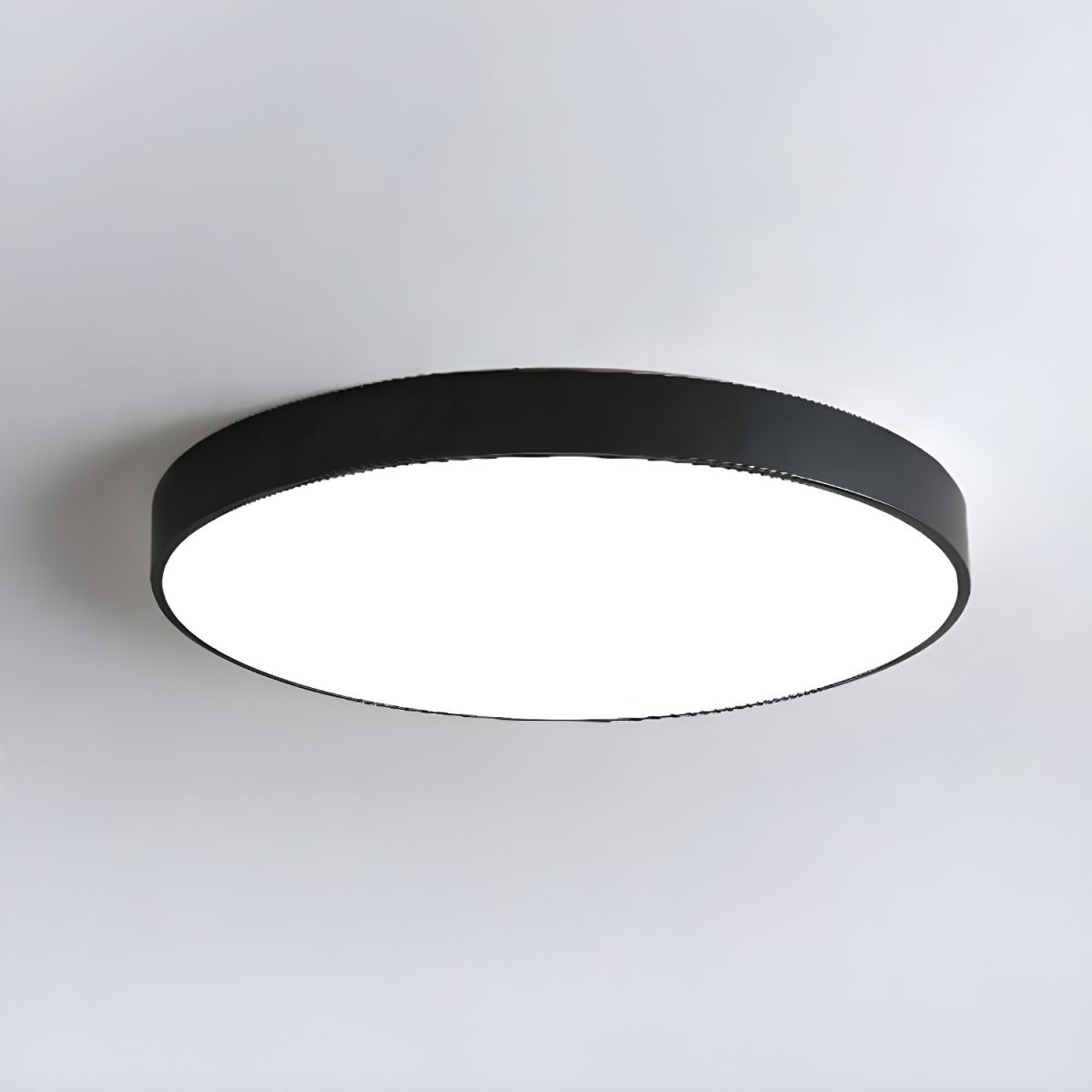 Slim Nordic LED flush mount ceiling light by BROKLEN – view 3