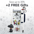 Snoopy Tumbler Gift Set - white comic character tumbler with accessories