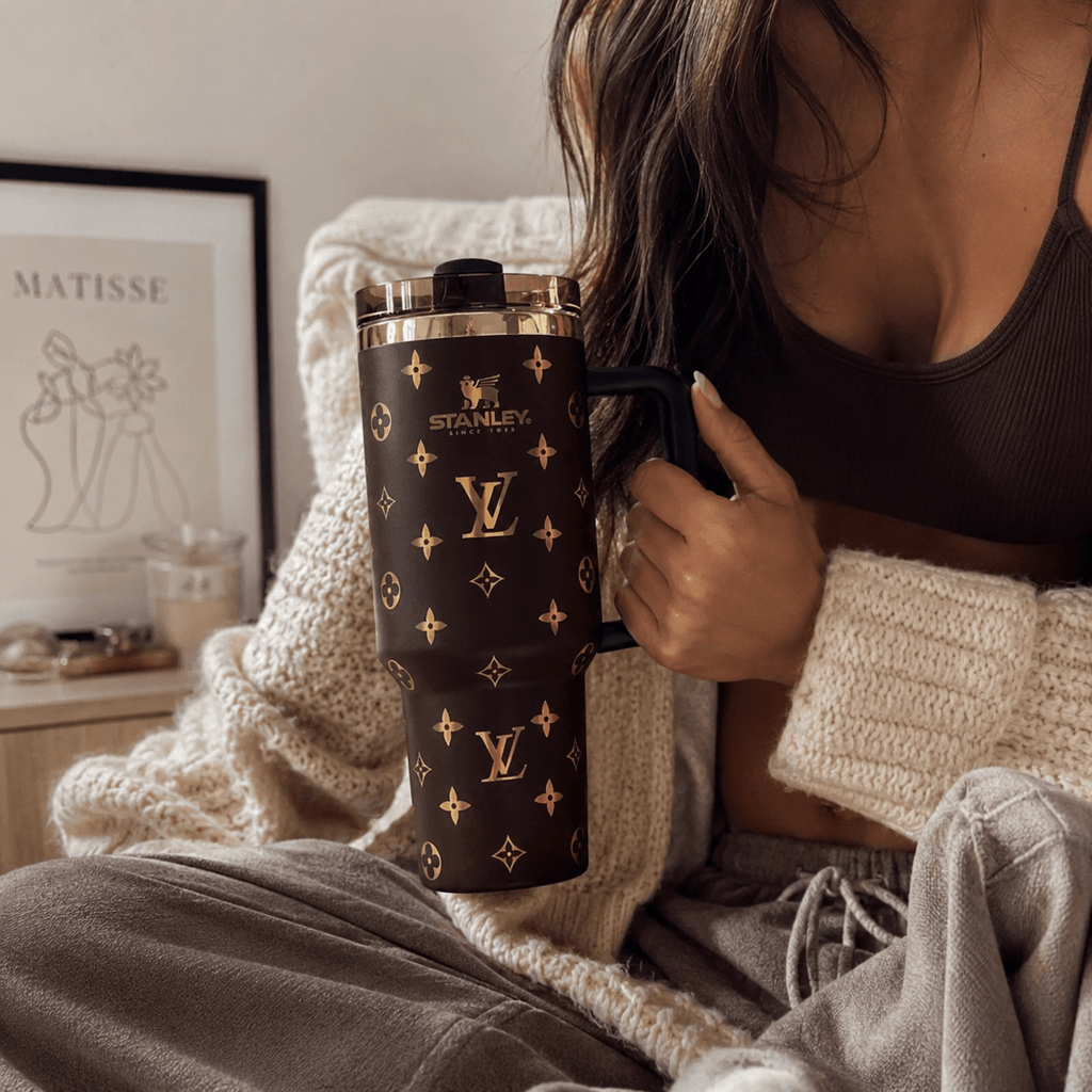Luxe Monogram 40oz Tumbler - view 3