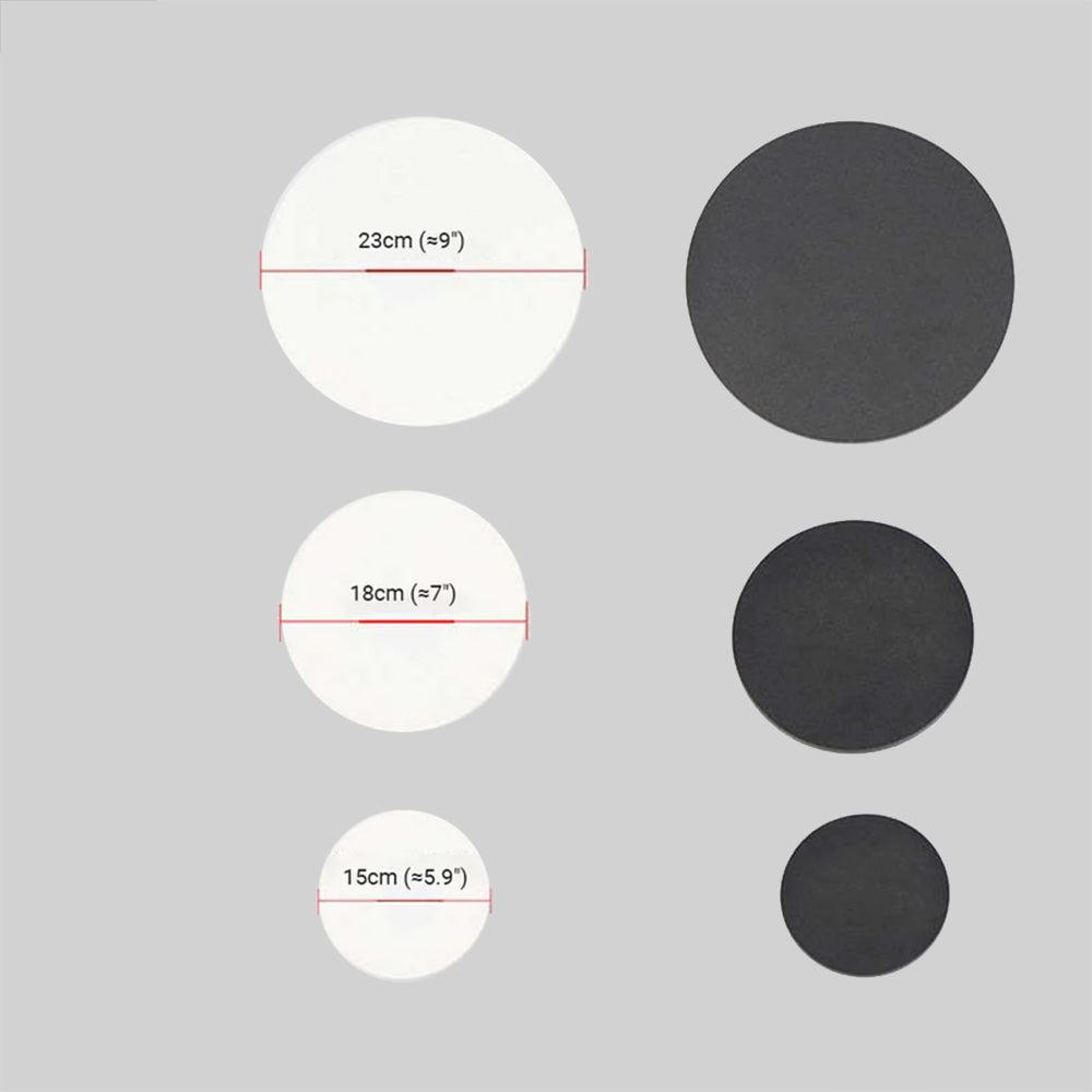 Minimalist round and square outdoor LED wall light by BROKLEN – view 21