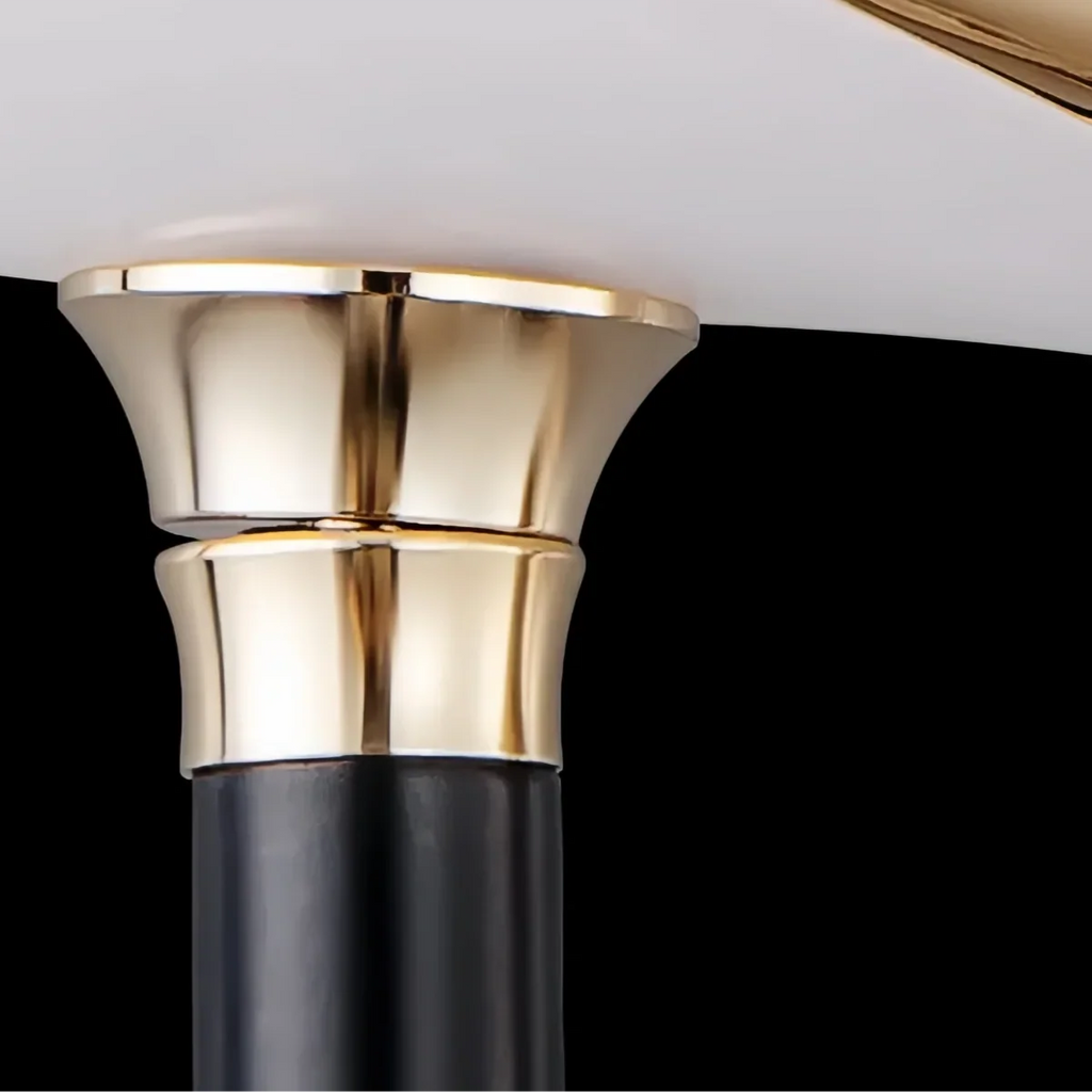 Black and gold bird design LED wall light by BROKLEN – view 12