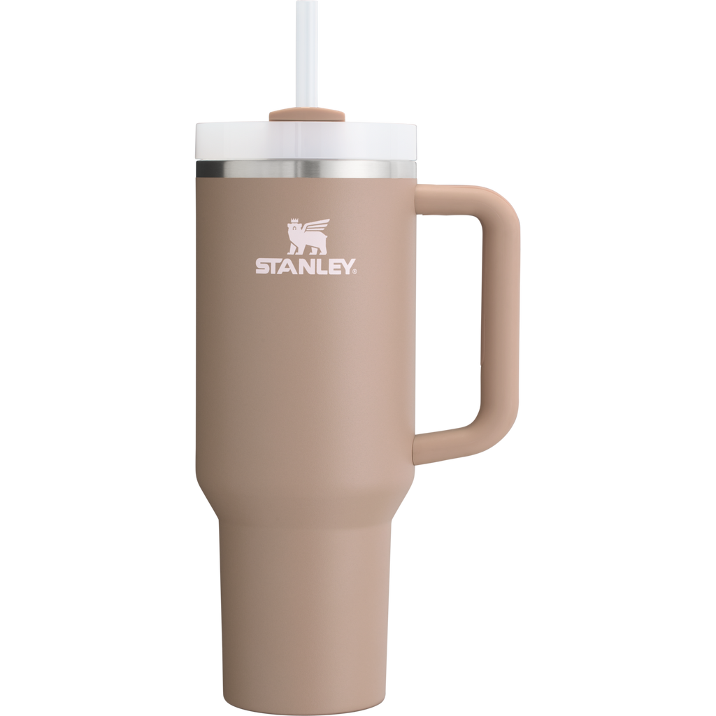 Stanley Quencher H2.0 FlowState Tumbler 40oz, Almond Rose