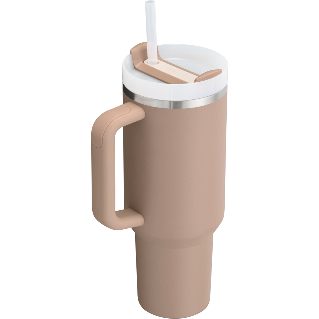 Stanley Quencher H2.0 FlowState Tumbler 40oz, Almond Rose