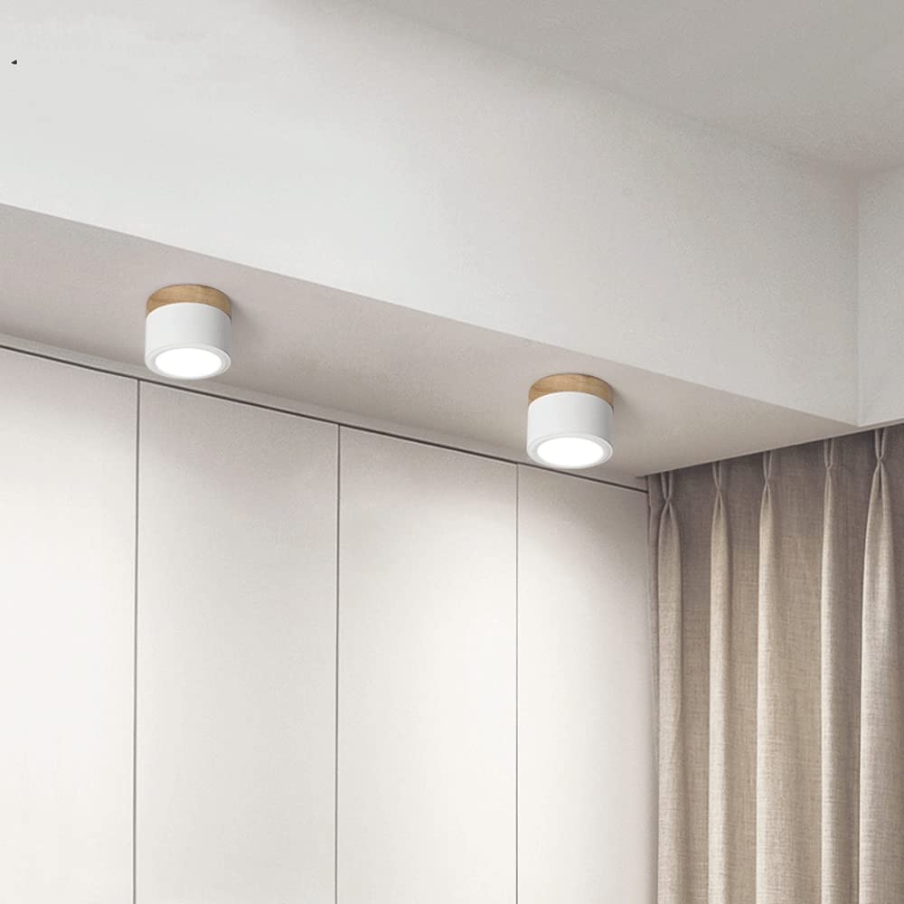 Cylinder LED ceiling spotlight in 8 colours – surface mount downlight by BROKLEN – view 5