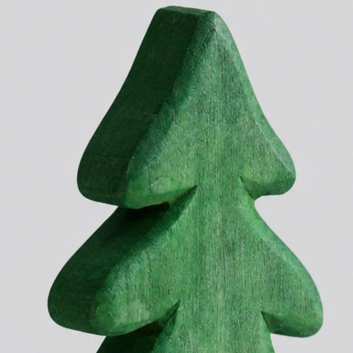 Whimsical handmade wooden evergreen tree tabletop decoration by BROKLEN – view 5