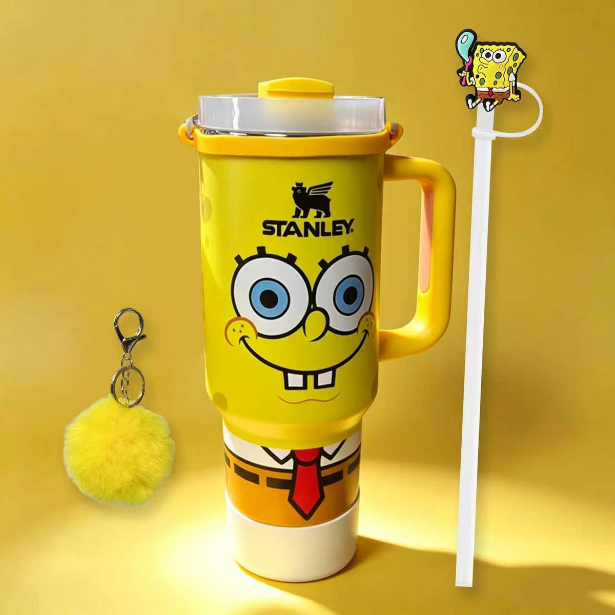 Sunny Smile Tumbler - yellow tumbler, view 3