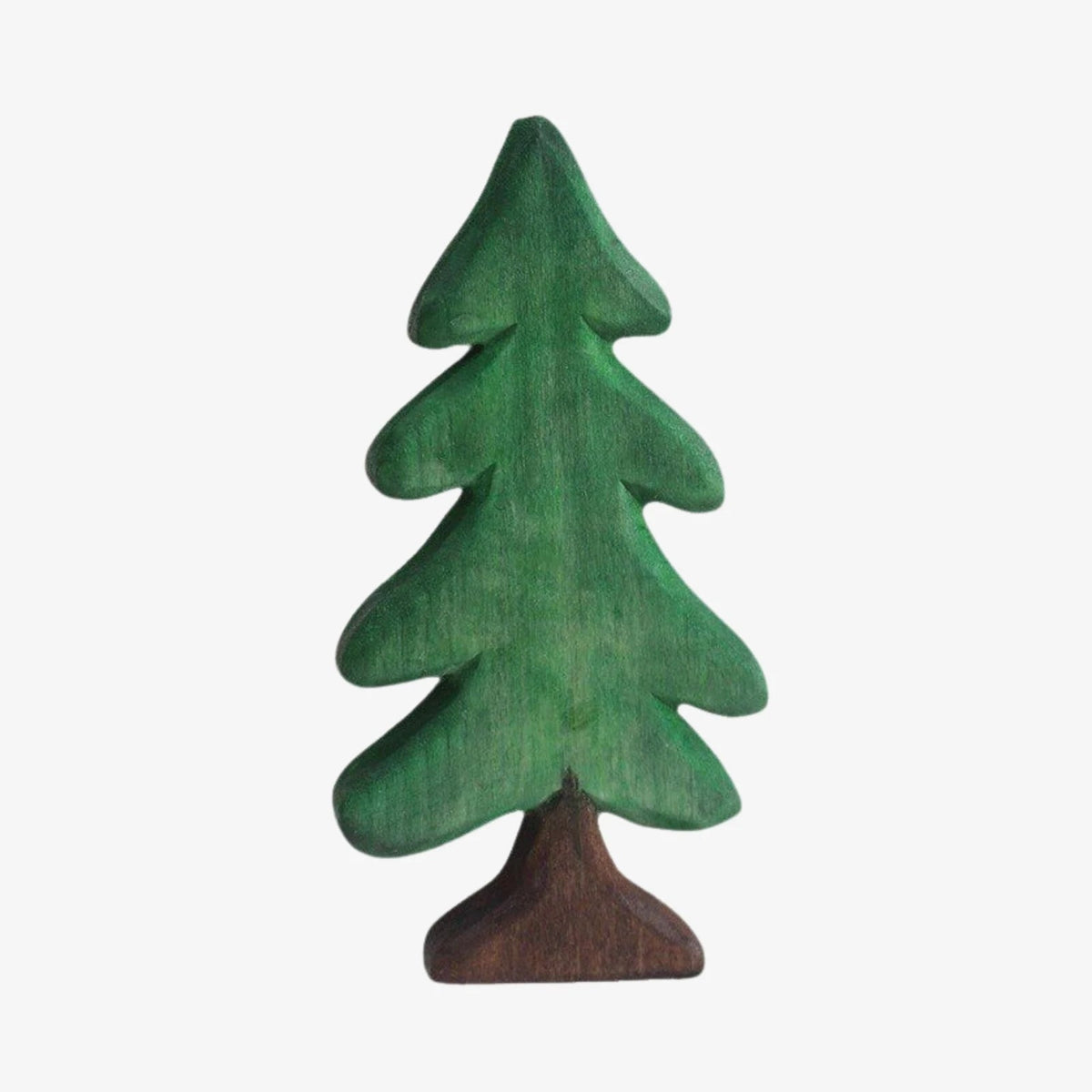 Whimsical handmade wooden evergreen tree tabletop decoration by BROKLEN – view 8