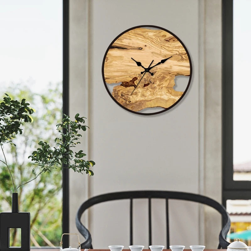 Modern transparent acrylic decorative wall clock by BROKLEN – view 2