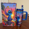 Stitch Sunset Dream Tumbler - sunset tumbler, view 2