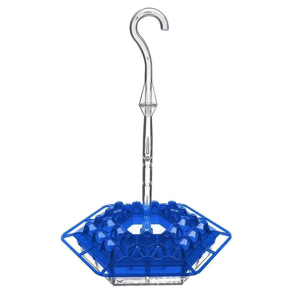 Hanging hummingbird nectar feeder with ant guard by BROKLEN – view 9