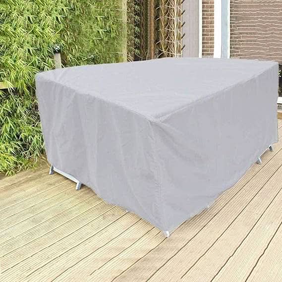 Waterproof outdoor garden furniture cover over a patio set by BROKLEN – view 10