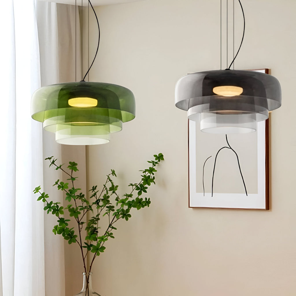 Nordic celestial glass pendant light by BROKLEN – view 12