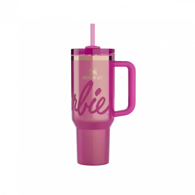 Stanley x Barbie Icon Quencher H2.0 FlowState Tumbler 40oz, Limited Edition