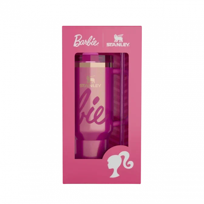 Stanley x Barbie Icon Quencher H2.0 FlowState Tumbler 40oz, Limited Edition
