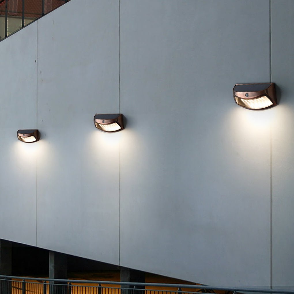 Industrial black LED outdoor wall light with motion sensor by BROKLEN – view 11