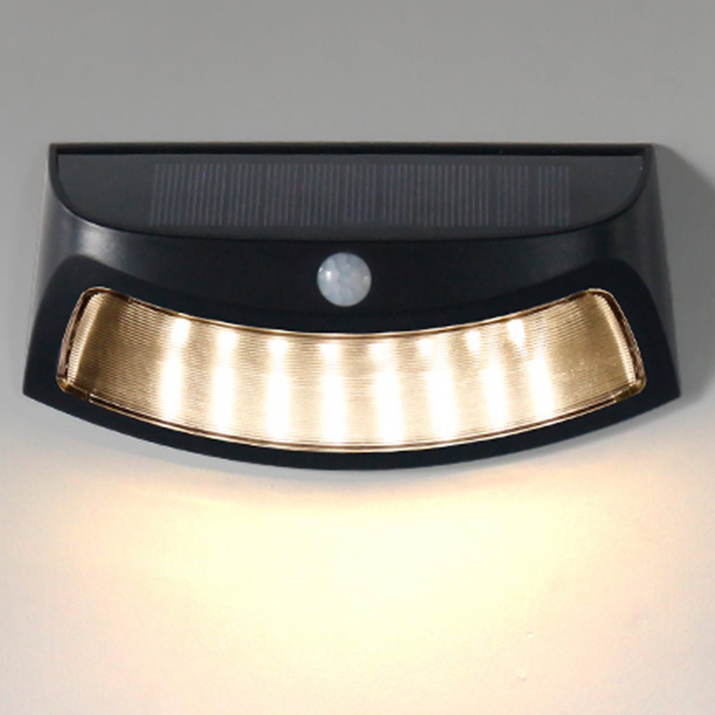 Industrial black LED outdoor wall light with motion sensor by BROKLEN – view 12