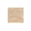 Japandi travertine up and down wall light for indoor and outdoor use by BROKLEN