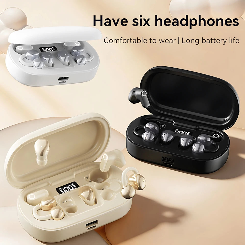 BROKLEN TWS wireless earbuds charging case with earbuds inside
