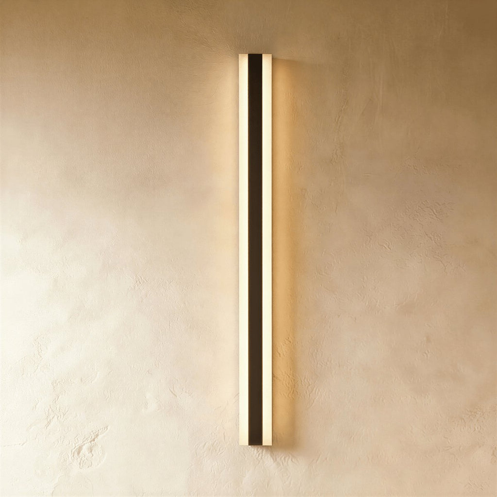 Modern linear LED outdoor wall light with remote control by BROKLEN – view 16