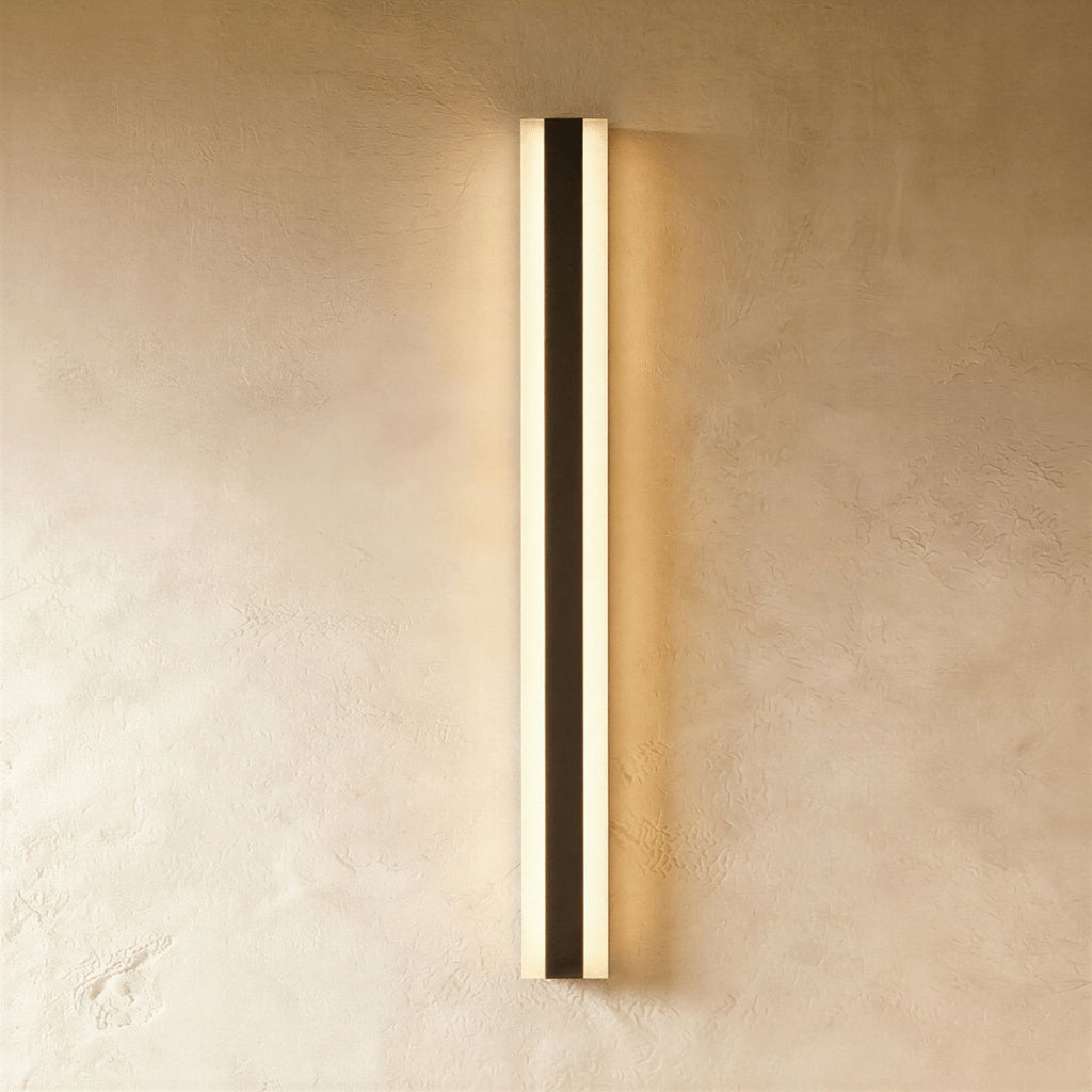 Modern linear LED outdoor wall light with remote control by BROKLEN – view 13