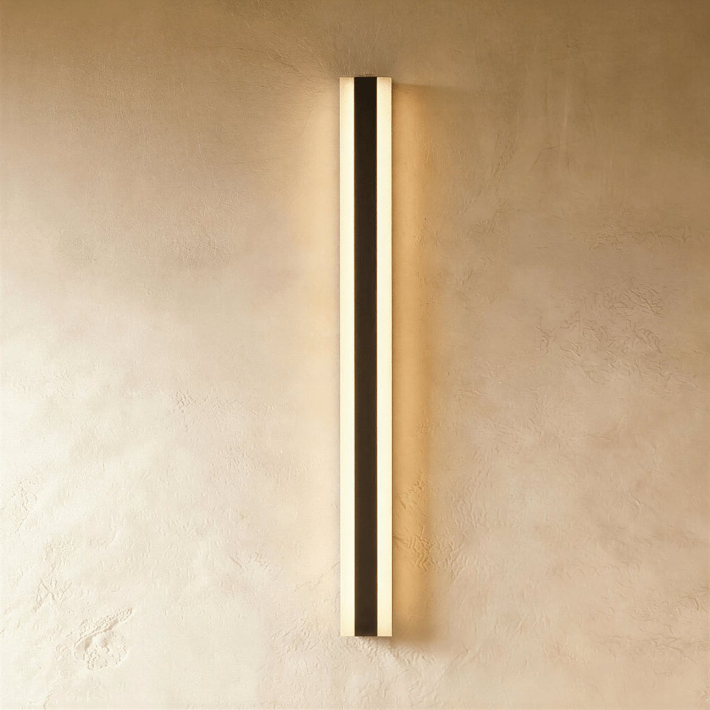 Modern linear LED outdoor wall light with remote control by BROKLEN – view 14