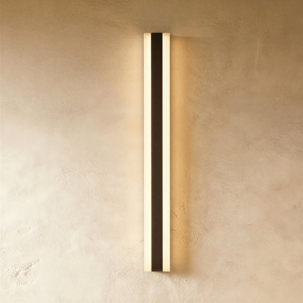 Modern linear LED outdoor wall light with remote control by BROKLEN – view 12