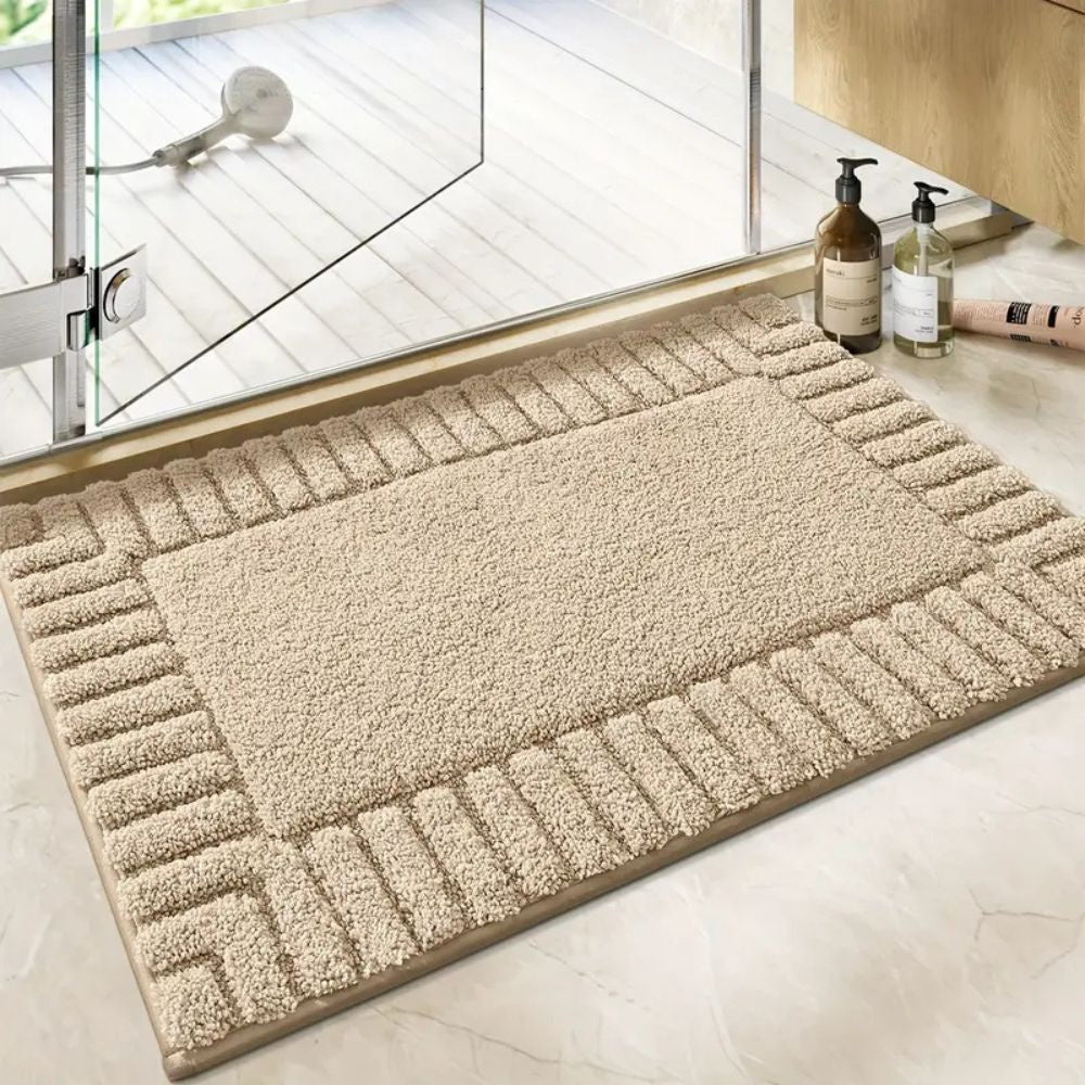 Non-slip quick dry absorbent bath mat by BROKLEN – view 3