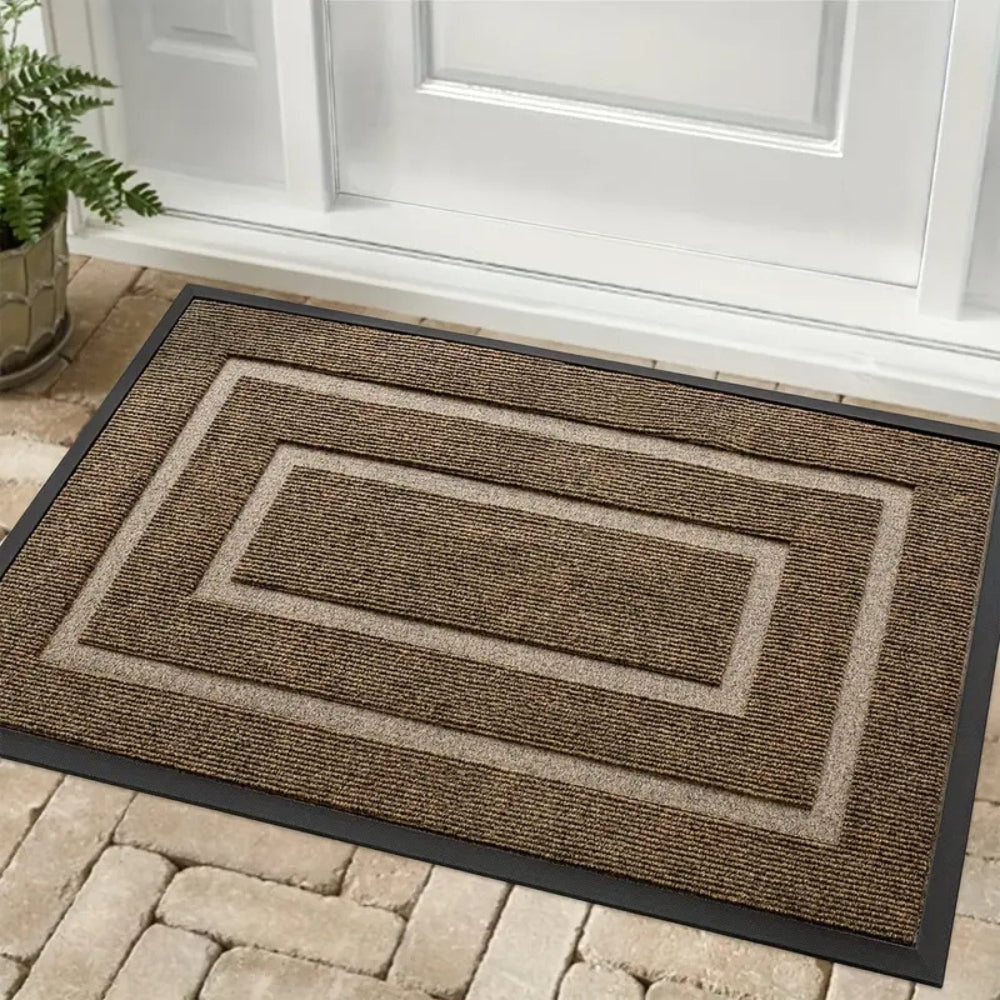 Non-slip rubber backed entrance door mat by BROKLEN – view 5