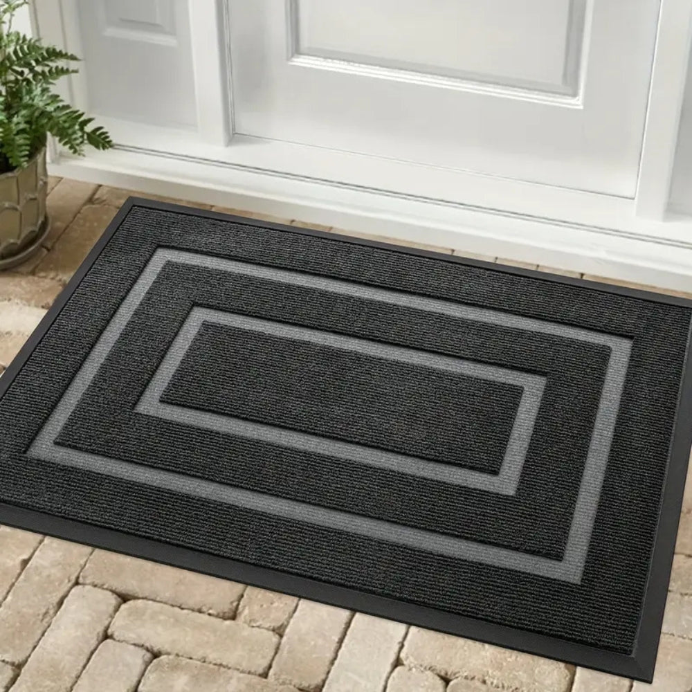 Non-slip rubber backed entrance door mat by BROKLEN – view 6