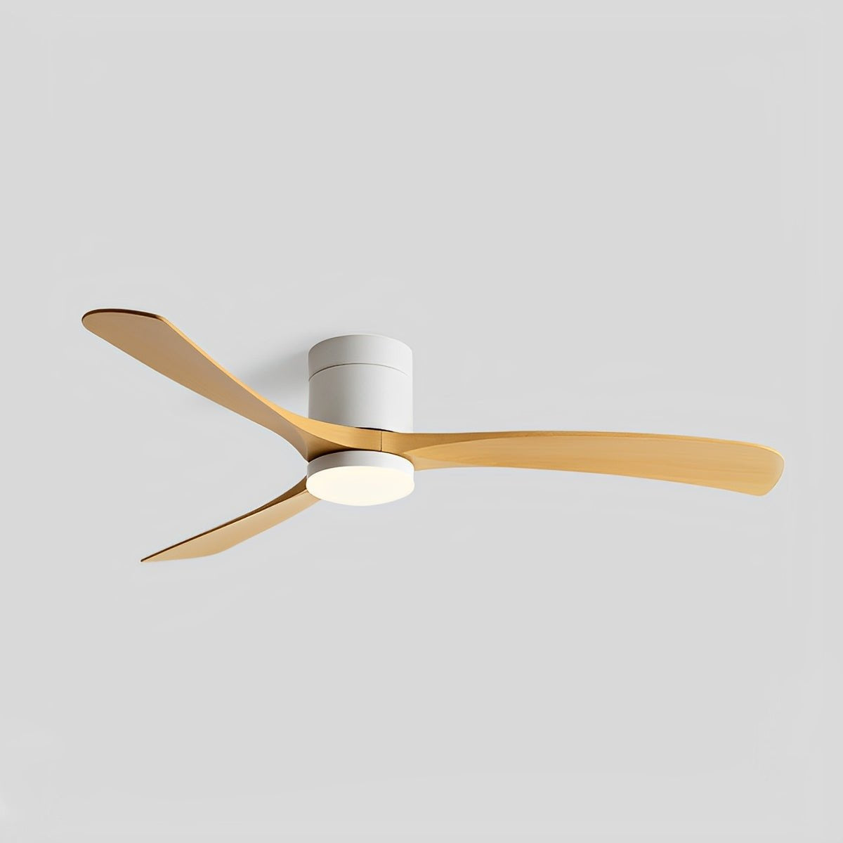 Minimalist ceiling fan with integrated LED light by BROKLEN – view 8