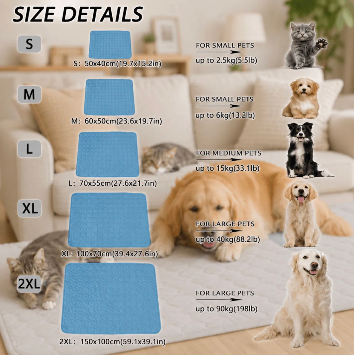 Cooling pet mat for cats and dogs by BROKLEN – view 8