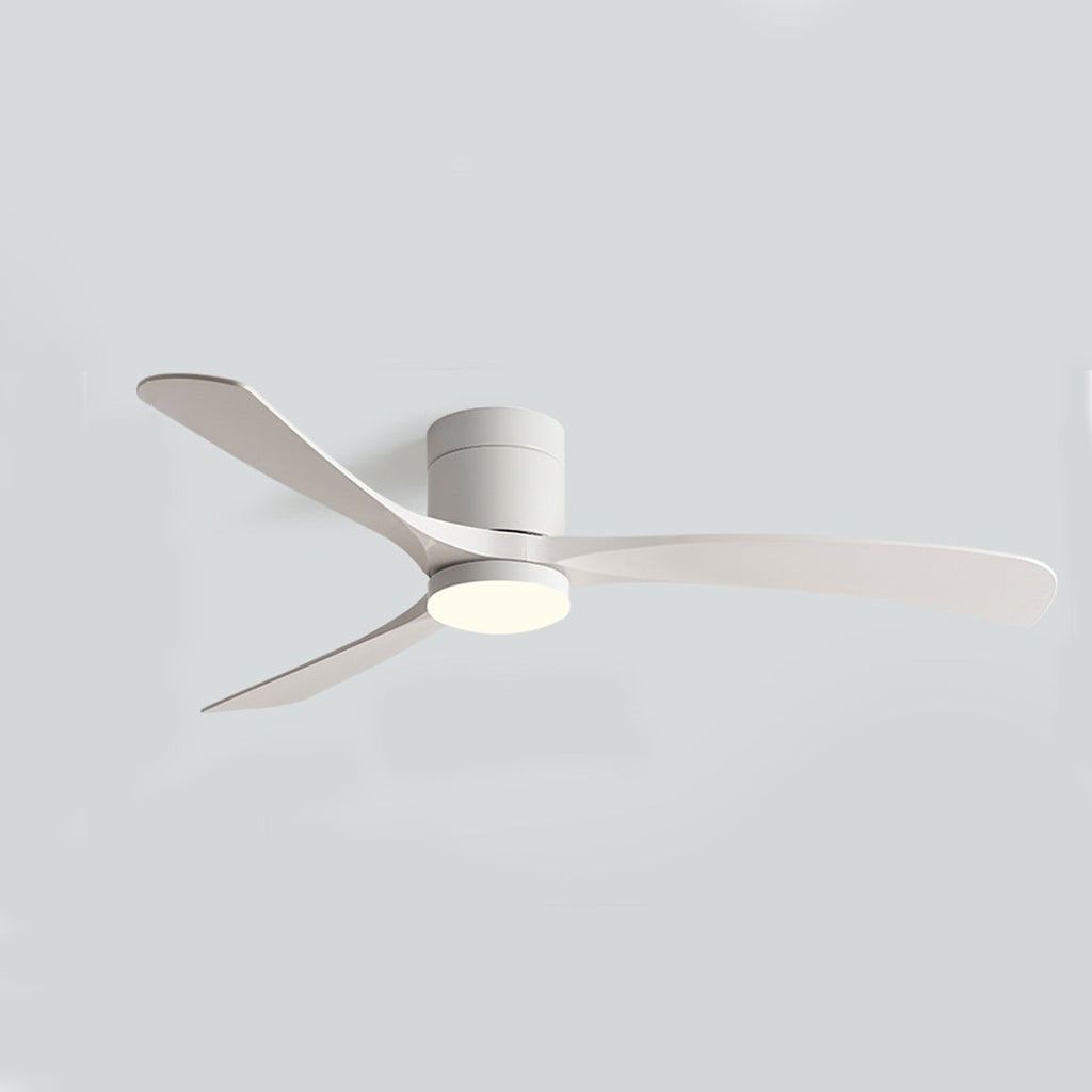 Minimalist ceiling fan with integrated LED light by BROKLEN – view 9