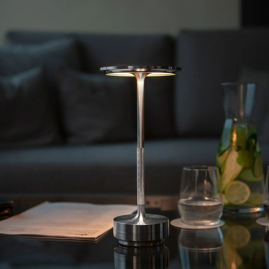 Cordless rechargeable touch dimming table lamp by BROKLEN – view 16