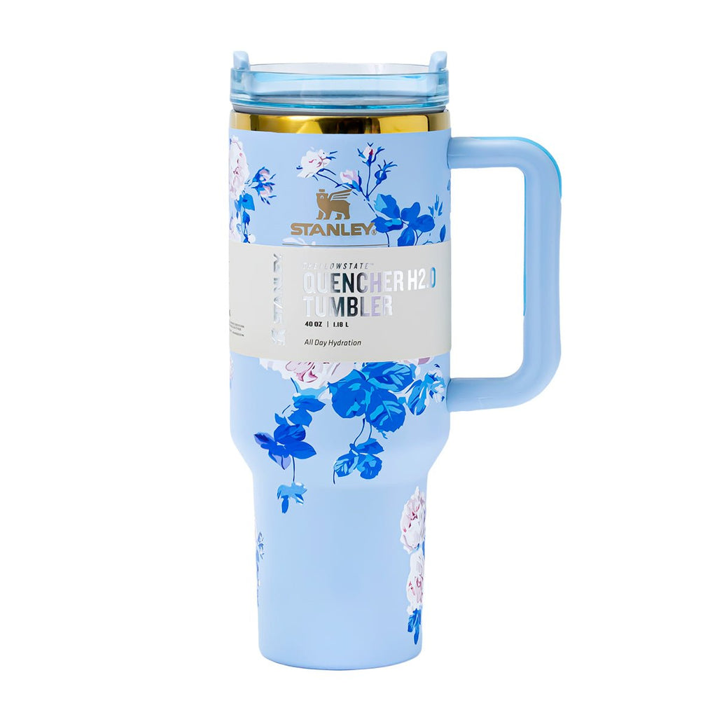 Stanley x LoveShackFancy Blue Floral 40oz Insulated Tumbler