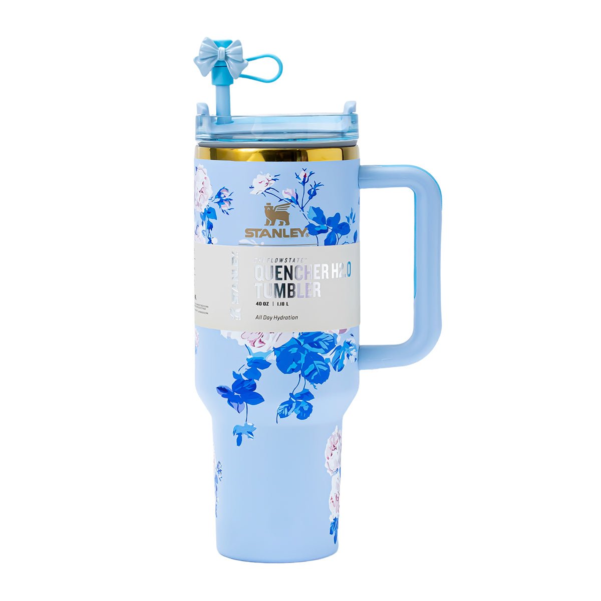 Stanley x LoveShackFancy Blue Floral 40oz Insulated Tumbler