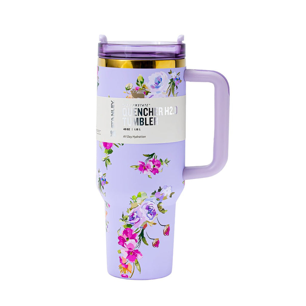 Stanley x LoveShackFancy Lavender Blossom 40oz Insulated Tumbler