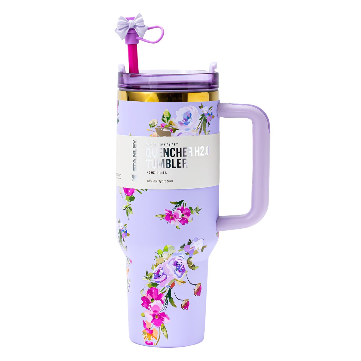 Stanley x LoveShackFancy Lavender Blossom 40oz Insulated Tumbler