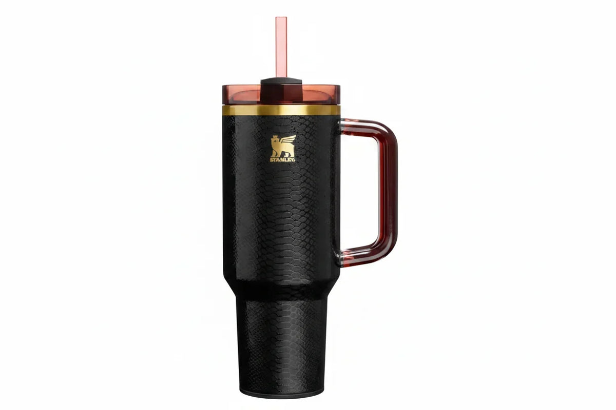 Stanley Quencher Luxe H2.0 FlowState Tumbler 40oz, Snakeskin Texture