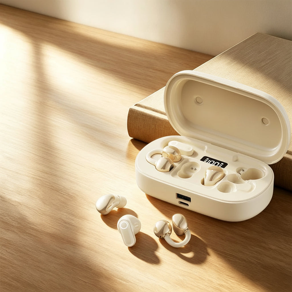 BROKLEN TWS wireless earbuds in Skin colourway